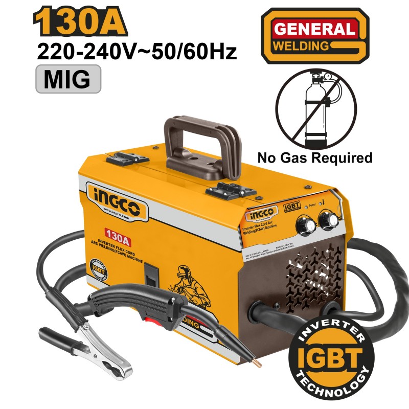 Aparat de sudat semiautomat 130A INGCO ING-FC13012