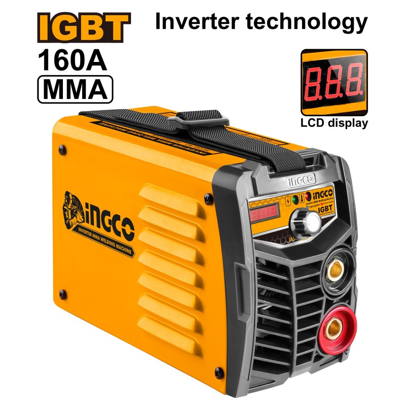 Aparat de sudură  cu invertor INGCO ING-MMA16015 160A
