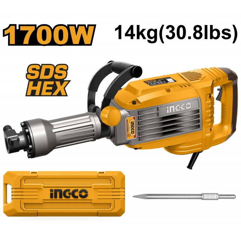 Ciocan demolator INDUSTRIAL 1700W INGCO PDB170068