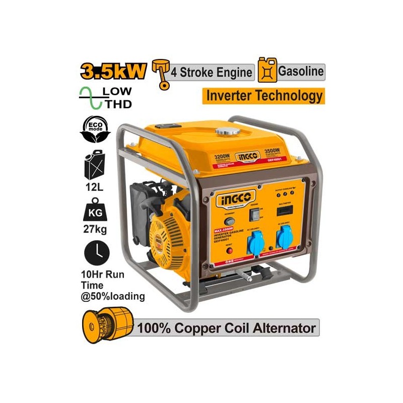 Generator inverter GEIF40001 3.5kW  INGCO