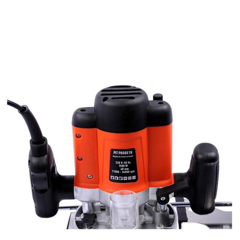 Mașină de frezat verticală 1500W P80801N PIT - imagine 4