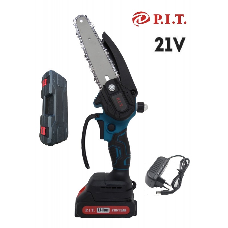 Mini ferestrau pe acumulator BL Motor 6" 21V 1*1.5Ah  PIT