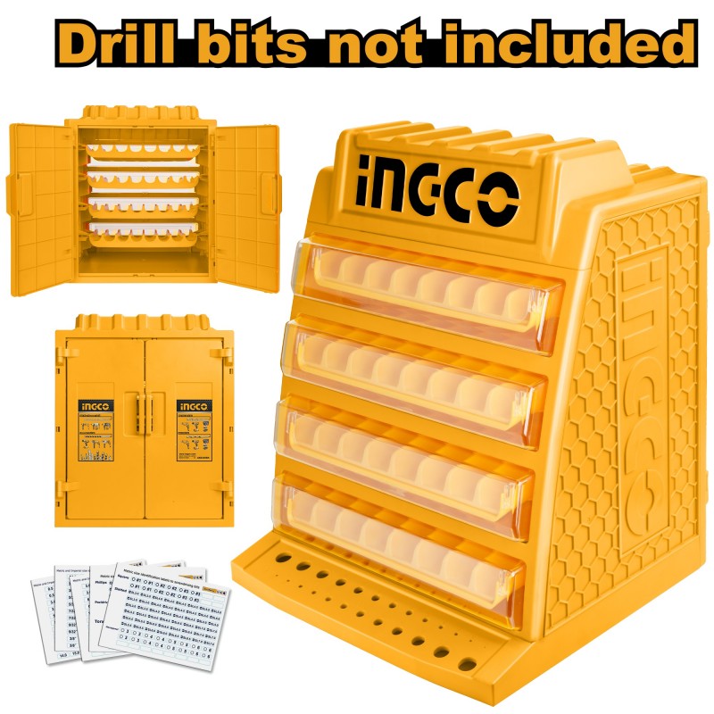 Organizer pentru burghiuri 340x320x430mm INGCO AKD2688