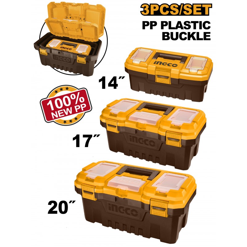 Set cutii pentru scule  14"17"20" INGCO PBXK0301