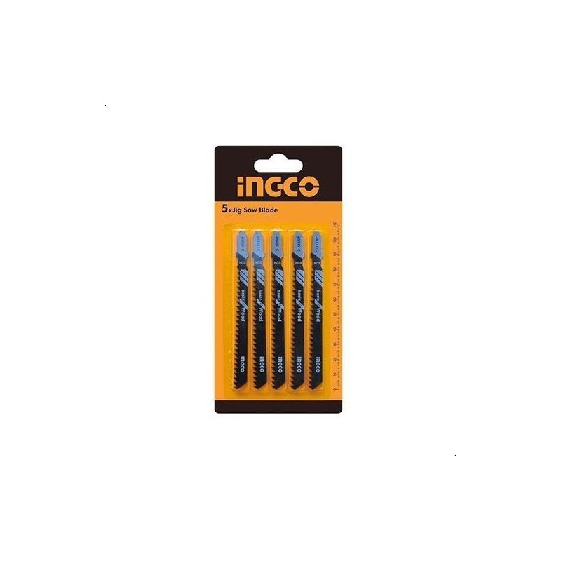 Set lama ferestrau pendular 74mm  5buc INGCO JBT111C